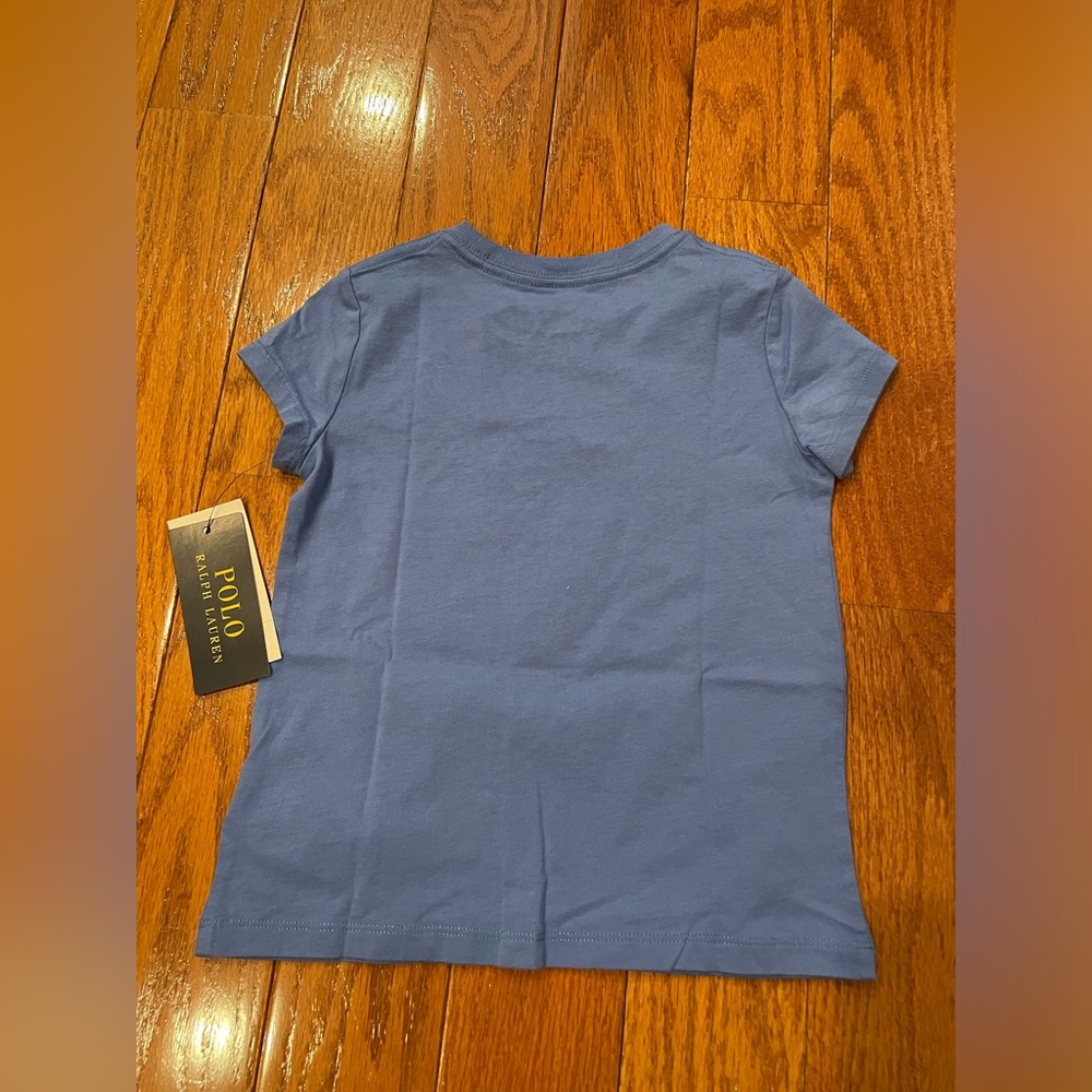 ❌❌SOLD❌❌NWT Polo Ralph Lauren Polo Bear Toddler Girl Short Sleeve Shirt 3T 👕 🐻 🐎 - Picture 5 of 6